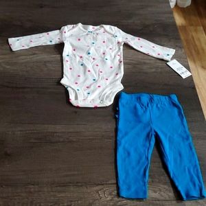 2 piece carters 6 month infant